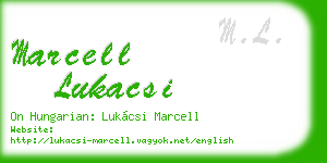 marcell lukacsi business card