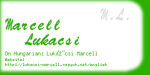 marcell lukacsi business card